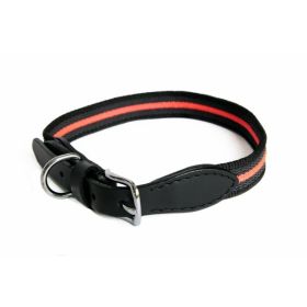 Alvalley Reflective Anti-Slip Dog Collar with Buckle (Pack of 1)