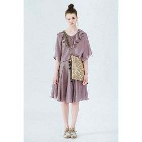 Molifusu  | Purple Thistle Two-set Dress (Pack of 1)