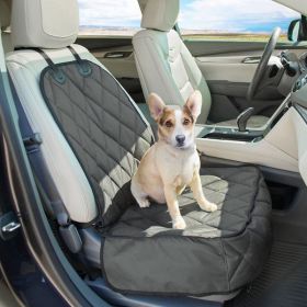 GOOPAWS Dog Front Car Seat Cover, Waterproof, Scratch Proof & Non Slip, Durable Pet Front Car Seat Cover for Trucks, SUV (Pack of 1)