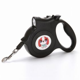LED Lighted Retractable Nylon Dog Leash (Pack of 1)