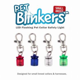 Pet Blinkers Flashing LED Pet Safety Light - NEW DESIGN! (Pack of 1)