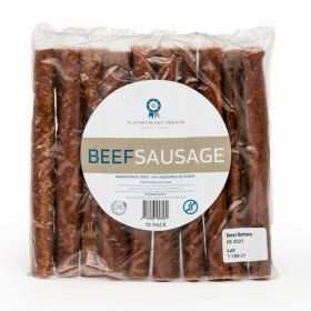 Platinum Pet Treats - The Sausage (Pack of 10) (Pack of 10) (Option: Beef)